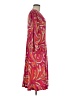 Susan Graver Paisley Red Casual Dress Size M - photo 4