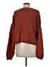 Moon & Madison 100% Acrylic Solid Orange Pullover Sweater Size M - photo 2