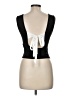 Shein Black Sleeveless T-Shirt Size M - photo 2