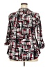 Avenue Black 3/4 Sleeve Blouse Size 18 - 20 Plus - photo 2