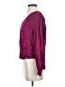 Bella Dahl Purple Long Sleeve Blouse Size S - photo 5