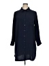 DKNY 100% Polyester Blue Casual Dress Size 16 - photo 1
