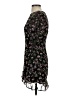 Olivaceous 100% Polyester Floral Black Cocktail Dress Size S - photo 5