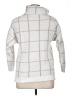 Unbranded 100% Polyester Plaid White Turtleneck Sweater Size XL - photo 2