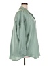 Assorted Brands 100% Polyester Green 3/4 Sleeve Blouse Size 3X (estimated) - photo 4