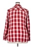 Universal Thread 100% Rayon Plaid Red Long Sleeve Button-Down Shirt Size XXL - photo 2