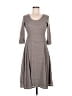 Christopher & Banks Gray Casual Dress Size 6 - photo 1