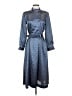 Talbots 100% Polyester Argyle Blue Casual Dress Size 4 (petite) - photo 1