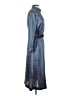 Talbots 100% Polyester Argyle Blue Casual Dress Size 4 (petite) - photo 4