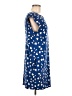 Weston Graphic Blue Casual Dress Size M - photo 4