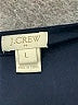 J.Crew Factory Store 100% Polyester Blue Long Sleeve Blouse Size L - photo 7