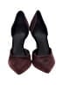 Vince. 100% Leather Burgundy Heels Size 7 - photo 2