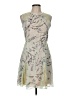 BCBGMAXAZRIA Graphic Green Cocktail Dress Size 8 - photo 1