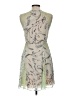 BCBGMAXAZRIA Graphic Green Cocktail Dress Size 8 - photo 2