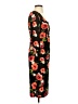 Bisou Bisou Floral Black Casual Dress Size 4 - photo 4