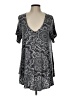 Green Envelope Paisley Gray Short Sleeve Blouse Size L (estimated) - photo 1