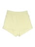 Zara Solid Yellow Shorts Size M - photo 2
