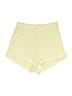 Zara Solid Yellow Shorts Size M - photo 1