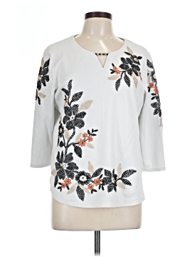 Alfred Dunner 3/4 Sleeve Blouse