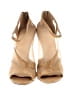 Saks Fifth Avenue 100% Leather Tan Heels Size 9 1/2 - photo 2
