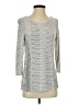 Tianello Silver 3/4 Sleeve Top Size XS - photo 1