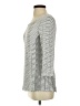 Tianello Silver 3/4 Sleeve Top Size XS - photo 5