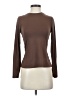 Love Charm Brown Long Sleeve Turtleneck Size S - photo 1
