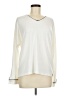 T Tahari Ivory Long Sleeve Top Size M - photo 1