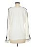 T Tahari Ivory Long Sleeve Top Size M - photo 2