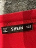 Shein Solid Burgundy Casual Dress Size M - photo 7