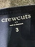 Crewcuts 100% Cotton Black Blue Long Sleeve T-Shirt Size 3 - photo 3