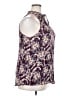 Torrid Purple Sleeveless Blouse Size 2X Plus (2) - photo 4