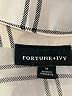 Fortune + Ivy 100% Polyester Ivory 3/4 Sleeve Blouse Size M - photo 7