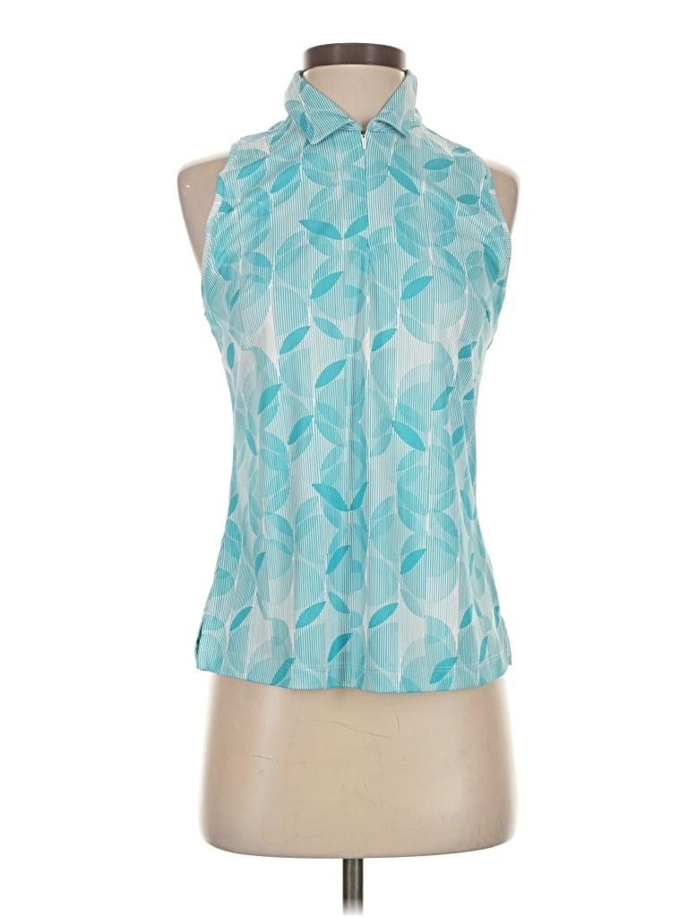 Pre-owned Slazenger Sleeveless Blouse In Blue