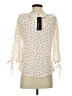 Allegra K 100% Polyester Ivory 3/4 Sleeve Blouse Size XS - photo 2