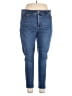 Ann Taylor Solid Blue Jeans Size 16 - photo 1