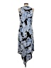 Dana Buchman Paisley Blue Casual Dress Size S - photo 2