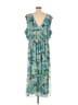 Taylor Tropical Blue Cocktail Dress Size M - photo 2
