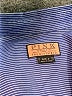 Thomas Pink Chevron-herringbone Blue Long Sleeve Button-Down Shirt Size 6 - photo 7