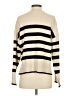 RD Style Stripes Ivory Turtleneck Sweater Size S - photo 2
