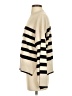 RD Style Stripes Ivory Turtleneck Sweater Size S - photo 5