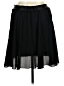 Express Outlet 100% Polyester Solid Black Casual Skirt Size XL - photo 2