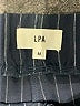 LPA Stripes Black Casual Pants Size M - photo 7
