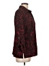 Fred David Paisley Burgundy Long Sleeve Blouse Size L (petite) - photo 4