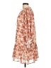 Olivaceous 100% Polyester Floral Ivory Casual Dress Size L - photo 5