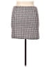 Divided by H&M Houndstooth Gray Casual Skirt Size 14 - photo 2