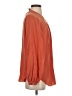 Joie Orange Long Sleeve Blouse Size M - photo 4