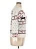 Shein Curve 100% Acrylic Print Ivory Pullover Sweater Size 16 Plus (2) - photo 4