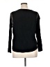 Joseph A. 100% Viscose Black Long Sleeve Blouse Size XL - photo 2