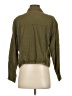 Timing 100% Cotton Green 3/4 Sleeve Button-Down Shirt Size S - photo 2